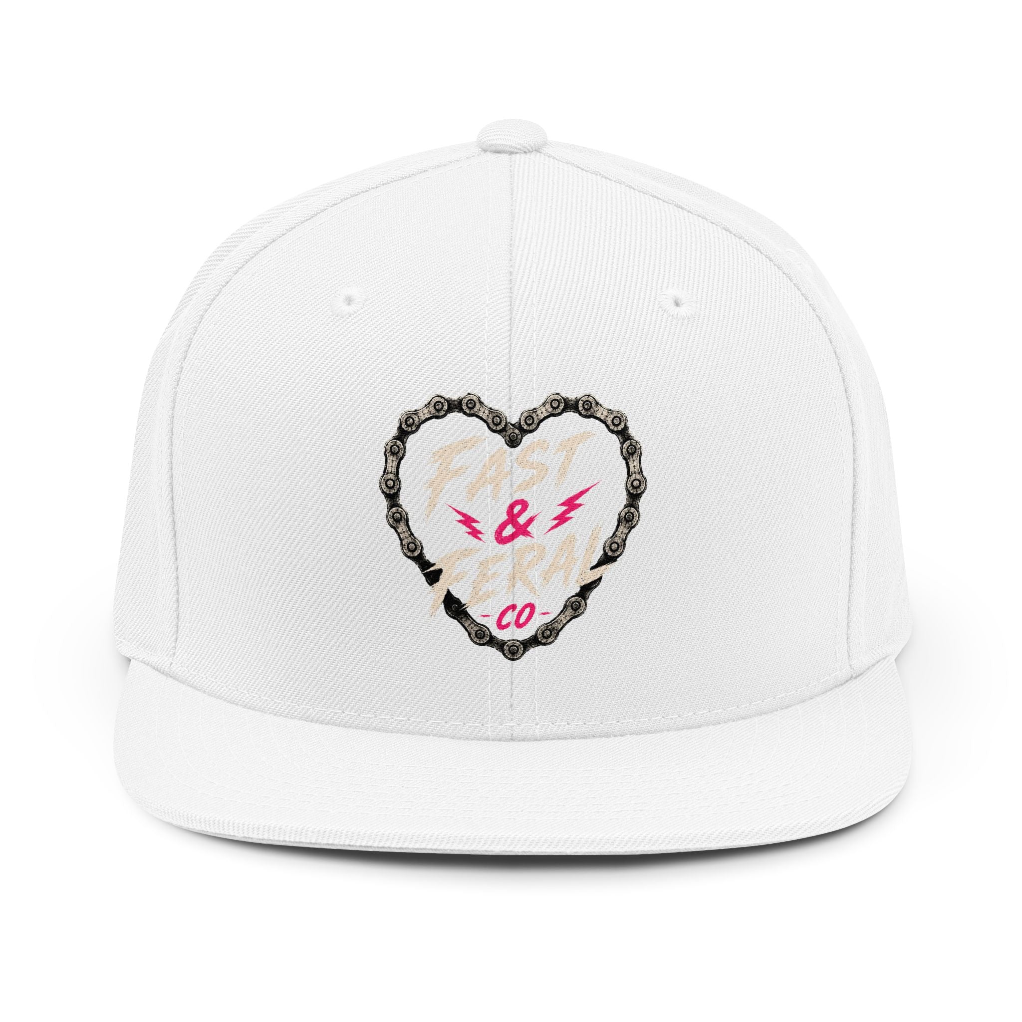 Fast & Feral Heart Snapback Hat