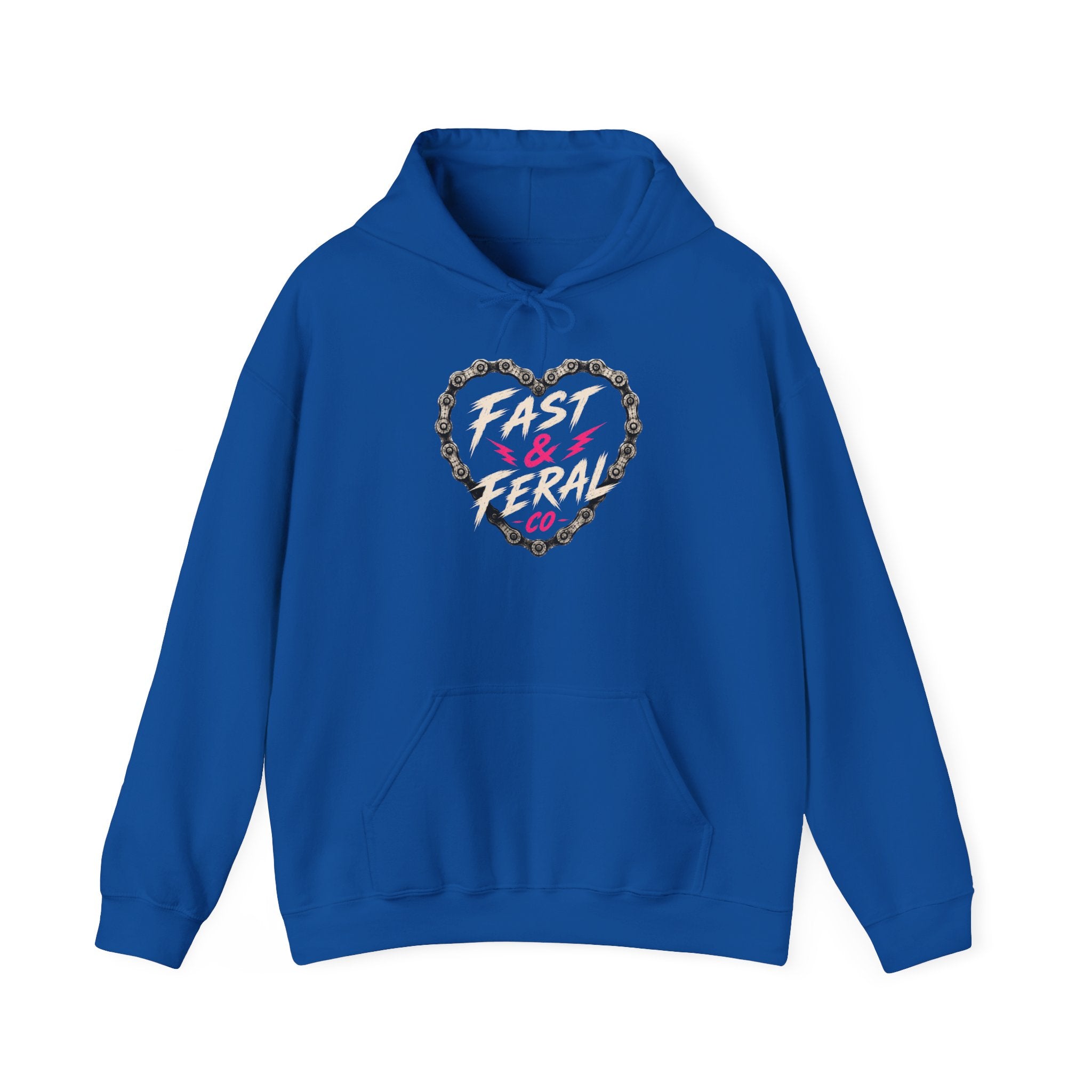 Ferals Feen (White Font) Hoodie