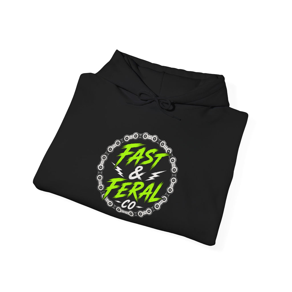 Ferals Feen (White Font) Hoodie