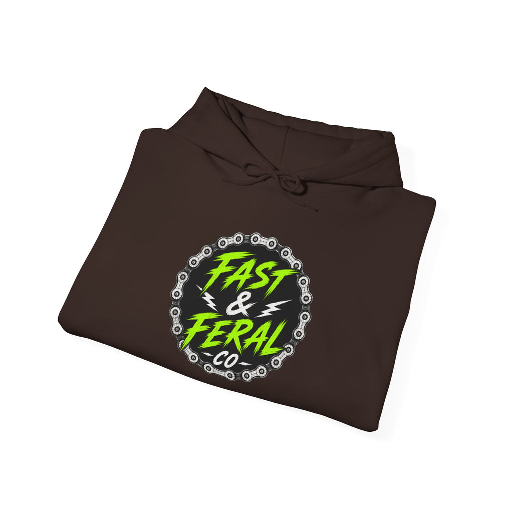 Ferals Feen (White Font) Hoodie