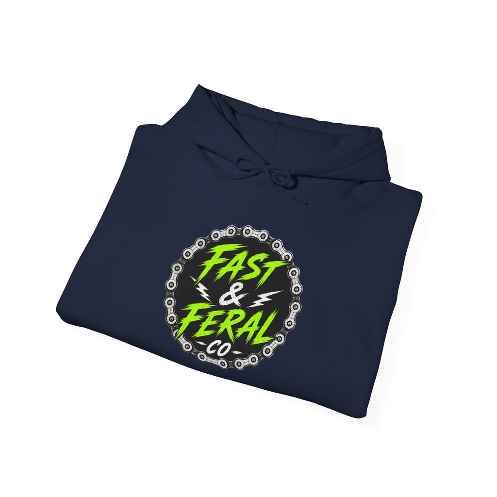 Ferals Feen (White Font) Hoodie